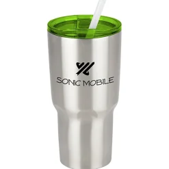 Kong Vacuum Insulated Travel Tumbler - 26 oz. - Stainless Steel - 24 hr