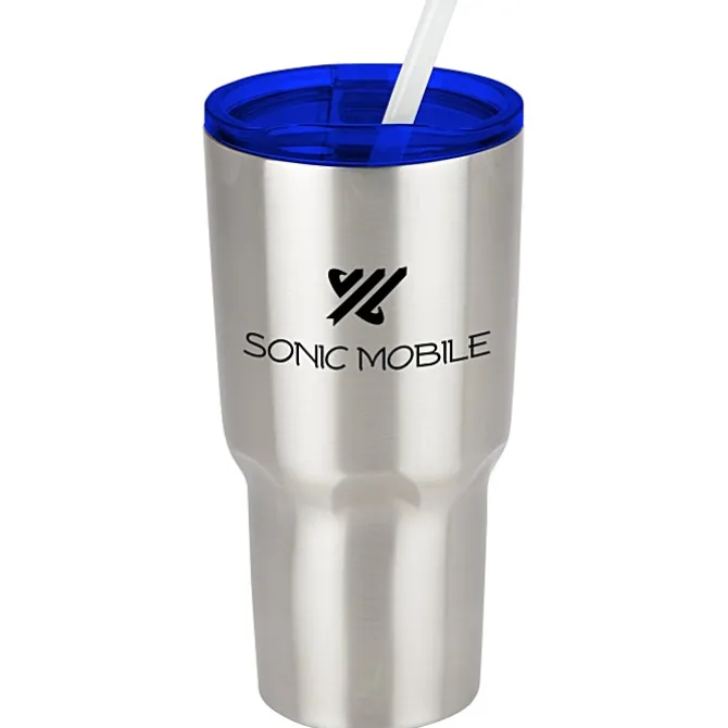 Kong Vacuum Insulated Travel Tumbler - 26 oz. - Stainless Steel - 24 hr
