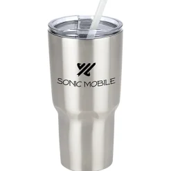 Kong Vacuum Insulated Travel Tumbler - 26 oz. - Stainless Steel - 24 hr