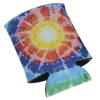 Koozie® Chill Collapsible Can Cooler - Tie-Dye Sun