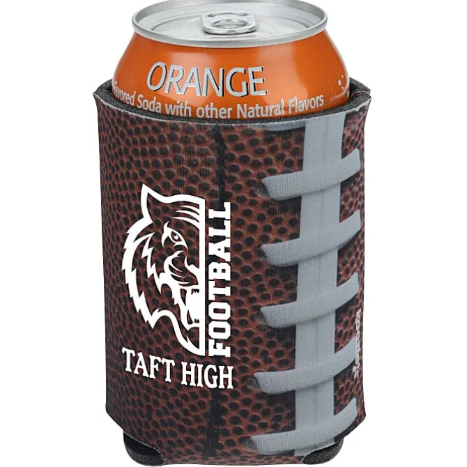 Koozie® Chill Collapsible Can Cooler - Football
