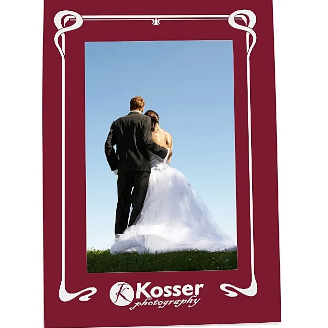 Laminated Photo Frame - 6 inches x 4 inches - Color