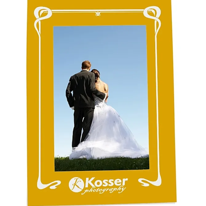 Laminated Photo Frame - 6 inches x 4 inches - Color
