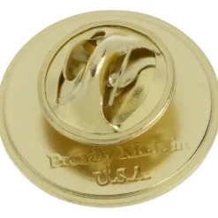 Laminate Lapel Pin - Small Circle - 24 hr