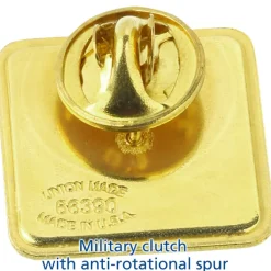 Lapel Pin - Large Rectangle