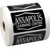 Lapel Sticker by the Roll - Rectangle - 3-1/2 inches x 2-3/16 inches