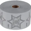 Lapel Sticker by the Roll - Sheriff Badge