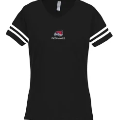 LAT Fine Jersey Football T-Shirt - Ladies' - Embroidered