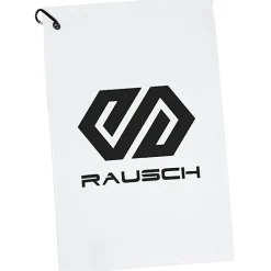 League Golf Towel with Carabiner - White - 24 hr