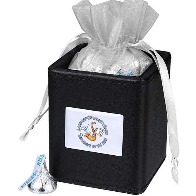 Leatherette Desk Caddy - Hershey's Chocolate Kisses