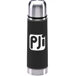 Leatherette Vacuum Bottle - 16 oz. - Screen