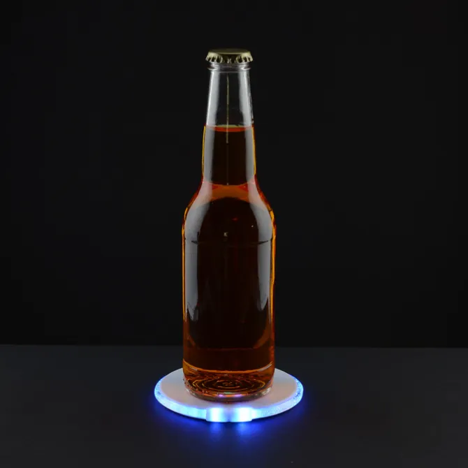 LED Coaster with Bottle Opener