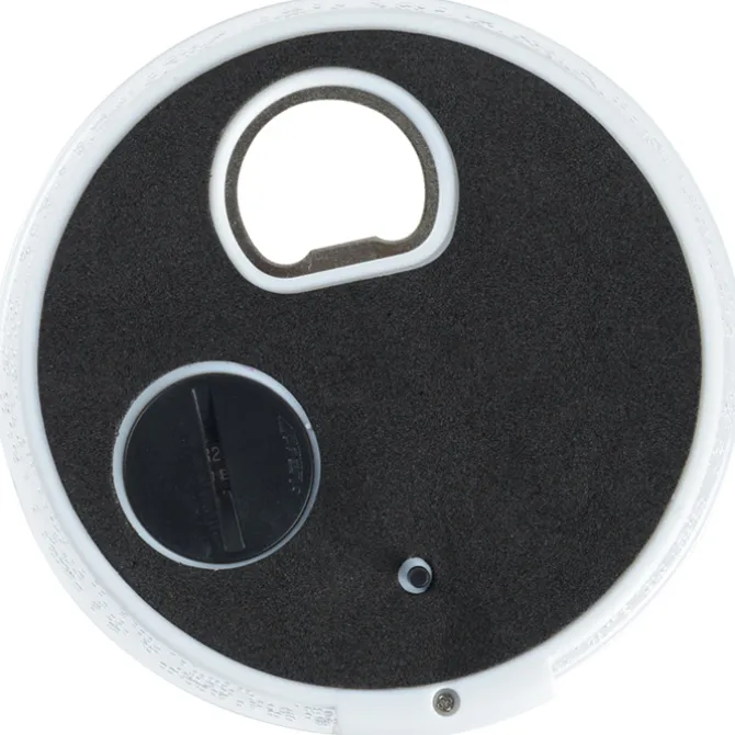 LED Coaster with Bottle Opener