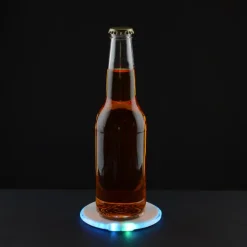 LED Coaster with Bottle Opener