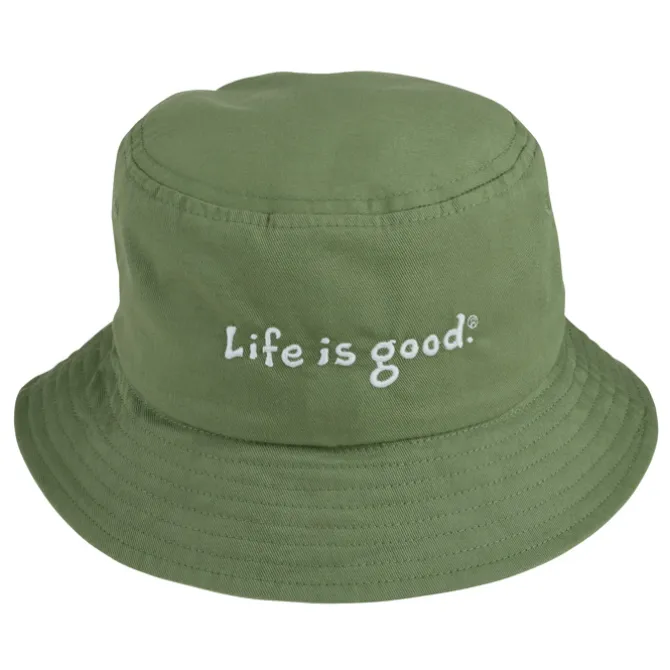 Life is Good Bucket Hat - Embroidered