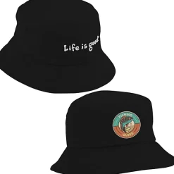 Life is Good Bucket Hat - Embroidered