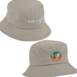 Life is Good Bucket Hat - Embroidered