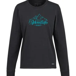Life is Good Crusher Long Sleeve Tee - Ladies' - Screen