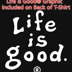 Life is Good Crusher Long Sleeve Tee - Men's - Full Color - LIG