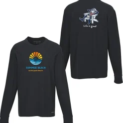 Life is Good Crusher Long Sleeve Tee - Men's - Full Color - Adirondack