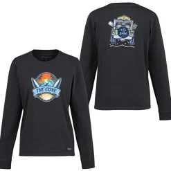 Life is Good Crusher Long Sleeve Tee - Ladies' - Full Color - 4WD