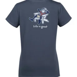 Life is Good Crusher Tee - Ladies' - Full Color - Colors - Adirondack