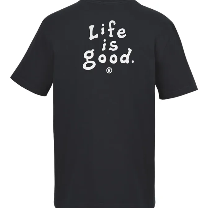 Life is Good Crusher Tee - Men's - Full Color - Colors - LIG