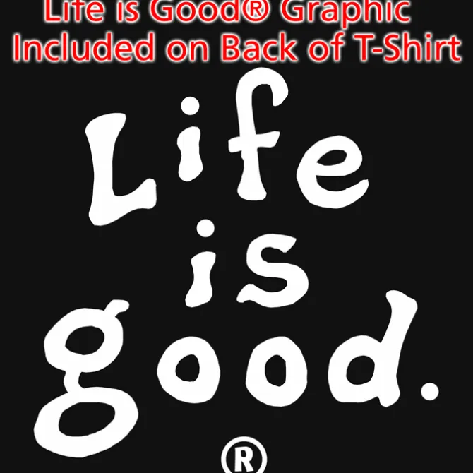 Life is Good Crusher Tee - Men's - Full Color - Colors - LIG