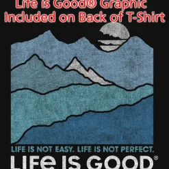 Life is Good Crusher Tee - Men's - Full Color - Colors - Mountains
