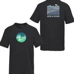 Life is Good Crusher Tee - Men's - Full Color - Colors - Mountains