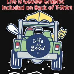 Life is Good Crusher Tee - Men's - Full Color - Colors - 4WD