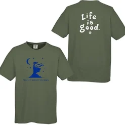 Life is Good Garment-Dyed Tee - Screen - Colors - LIG