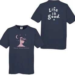 Life is Good Garment-Dyed Tee - Screen - Colors - LIG