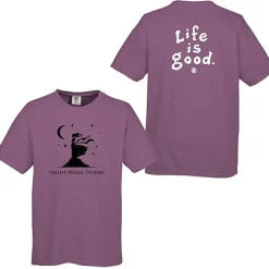 Life is Good Garment-Dyed Tee - Screen - Colors - LIG
