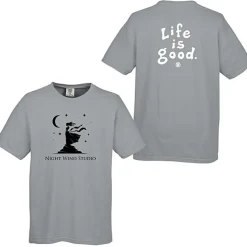 Life is Good Garment-Dyed Tee - Screen - Colors - LIG