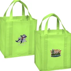 Life is Good Grocery Tote - Full Color - Adirondack