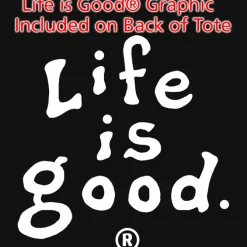 Life is Good Grocery Tote - LIG