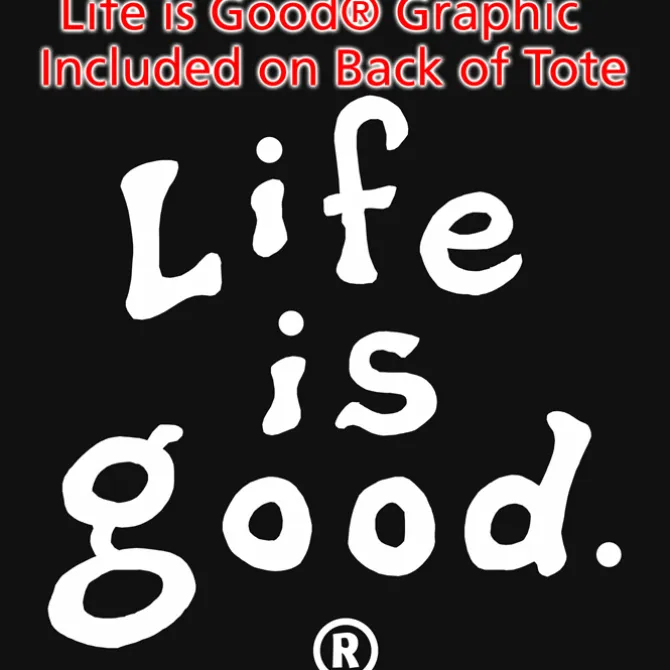 Life is Good Grocery Tote - LIG