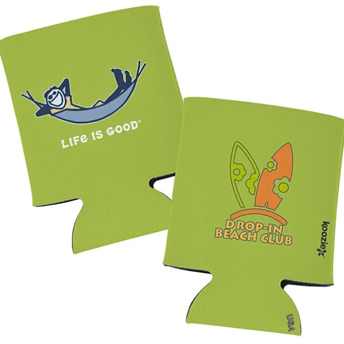 Life is Good Koozie® Can Cooler - Full Color - Hammock