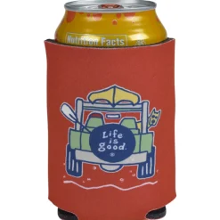 Life is Good Koozie® Can Cooler - Full Color - 4WD