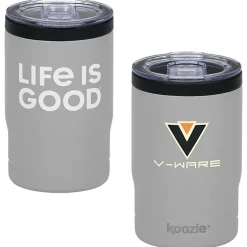 Life is Good Koozie® Vacuum Insulator Tumbler – 11 oz - Full Color