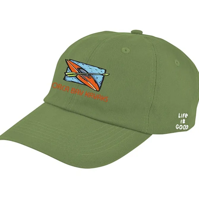 Life is Good Relaxed Twill Koozie® Cap - Embroidered