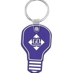 Light Bulb Soft Keychain - Opaque