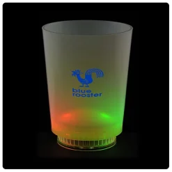 Light-Up Frosted Glass - 11 oz. - Multicolor - 24 hr