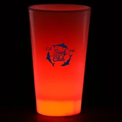 Light-Up Frosted Glass - 17 oz. - Solid - 24 hr