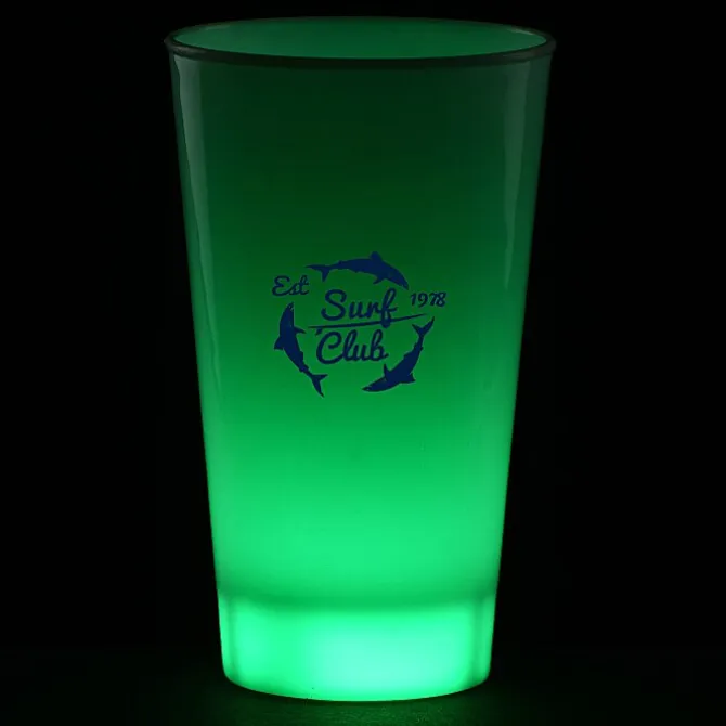Light-Up Frosted Glass - 17 oz. - Solid