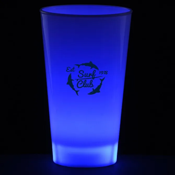 Light-Up Frosted Glass - 17 oz. - Solid