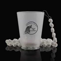 Light-Up Shot Glass on Beaded Necklace - 2 oz. - 24 hr