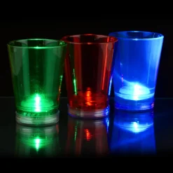 Light-Up Shot Glass on Beaded Necklace - 2 oz. - 24 hr