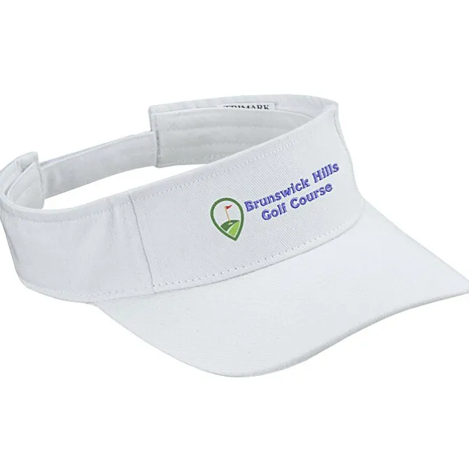 Lightweight Chino Twill Visor - 24 hr